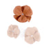 Colima Classic Leather Dog Flowerette Slider Hazelnut