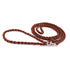Colima Finn Leather Dog Leash Chocolate