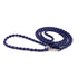 Colima Finn Leather Dog Leash Orion Blue