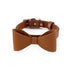 Colima Leather Hazelnut Alex Dog Bow Tie Slider