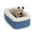Console Dog Car Seat Denim Diamond