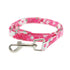 Cool Mesh Dog Harness And Leash Hawaiian Hibiscus Pink