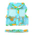 Cool Mesh Dog Harness And Leash Pineapple Luau