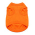 Cotton Dog Tank Sunset Orange