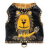 Couture Lion Microsuede Studded Dog Harness Vest