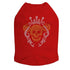 Crown Skull Rhinestone Dog Tank