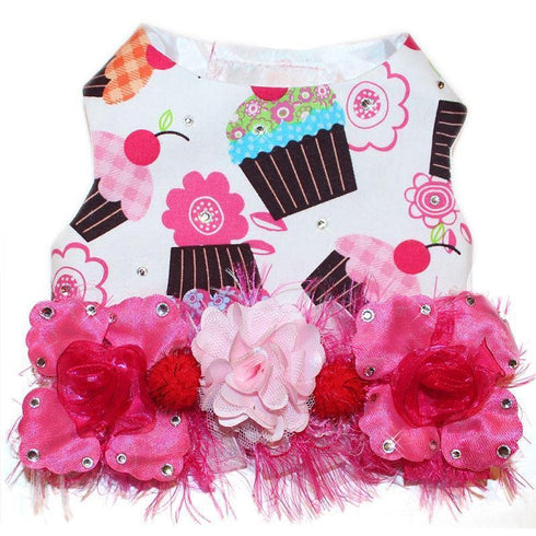 Cupcake With A Cherry On Top Dog Harness Vest