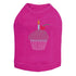 Cupcake With Candle Rhinestone Dog Tank