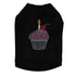 Cupcake With Candle Rhinestone Dog Tank