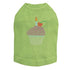 Cupcake With Candle Rhinestone Dog Tank