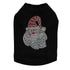 Curly Beard Santa Rhinestone Dog Tank