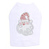 Curly Beard Santa Rhinestone Dog Tank