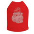 Curly Beard Santa Rhinestone Dog Tank