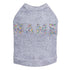 Custom Name Multicolor Rhinestone Dog Tank