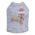 Dachshund Santa Rhinestone Dog Tank