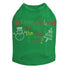 Dear Santa Rhinestone Dog Tank