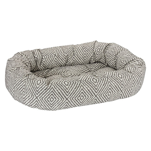 Diamondback Micro Jacquard Donut Dog Bed