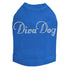 Diva Rhinestone Dog Tank