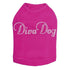 Diva Rhinestone Dog Tank