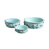 Dog Food/Water Bowl Baby Blue