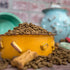 Dog Food/Water Bowl Caramel