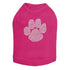 Dog Paw Rhinestone Dog Tank