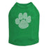 Dog Paw Rhinestone Dog Tank