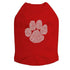 Dog Paw Rhinestone Dog Tank