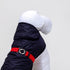Dog Raincoat Blue And Red Quilt