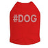 #Dog Rhinestone Dog Tank