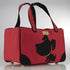 Doggie Style Rescue Me Tote Canvas Dog Carrier Red