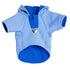 Dream Hooded Dog Sweatshirt Blue