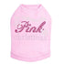 Dreaming Of A Pink Christmas Rhinestone Dog Tank
