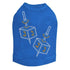 Dreidel Rhinestone Dog Tank