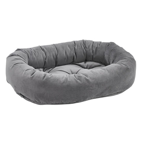 Dusk Microvelvet Donut Dog Bed