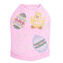 Easter Assortment Rhinestone Dog Tank