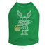 Easter Bunny With Basket Rhinestone Dog Tank