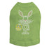 Easter Bunny With Basket Rhinestone Dog Tank
