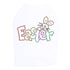 Easter With Bunny Rhinestone Dog Tank
