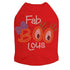 Fab-BOO-Lous Rhinestone Dog Tank