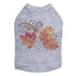 Fall Leaves Rhinestone Dog Tank