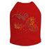 Fall Leaves Rhinestone Dog Tank