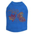 Fall Leaves Rhinestone Dog Tank