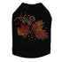 Fall Leaves Rhinestone Dog Tank