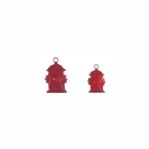 Fire Hydrant Enamel Dog ID Tag