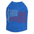 Flag USA Rhinestone Dog Tank