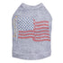 Flag USA Rhinestone Dog Tank