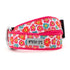 Fleurs Dog Collar Pink