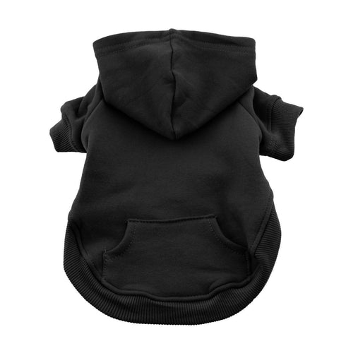 Flex-Fit Dog Hoodie Black