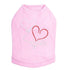 Floating Hearts Rhinestone Dog Tank